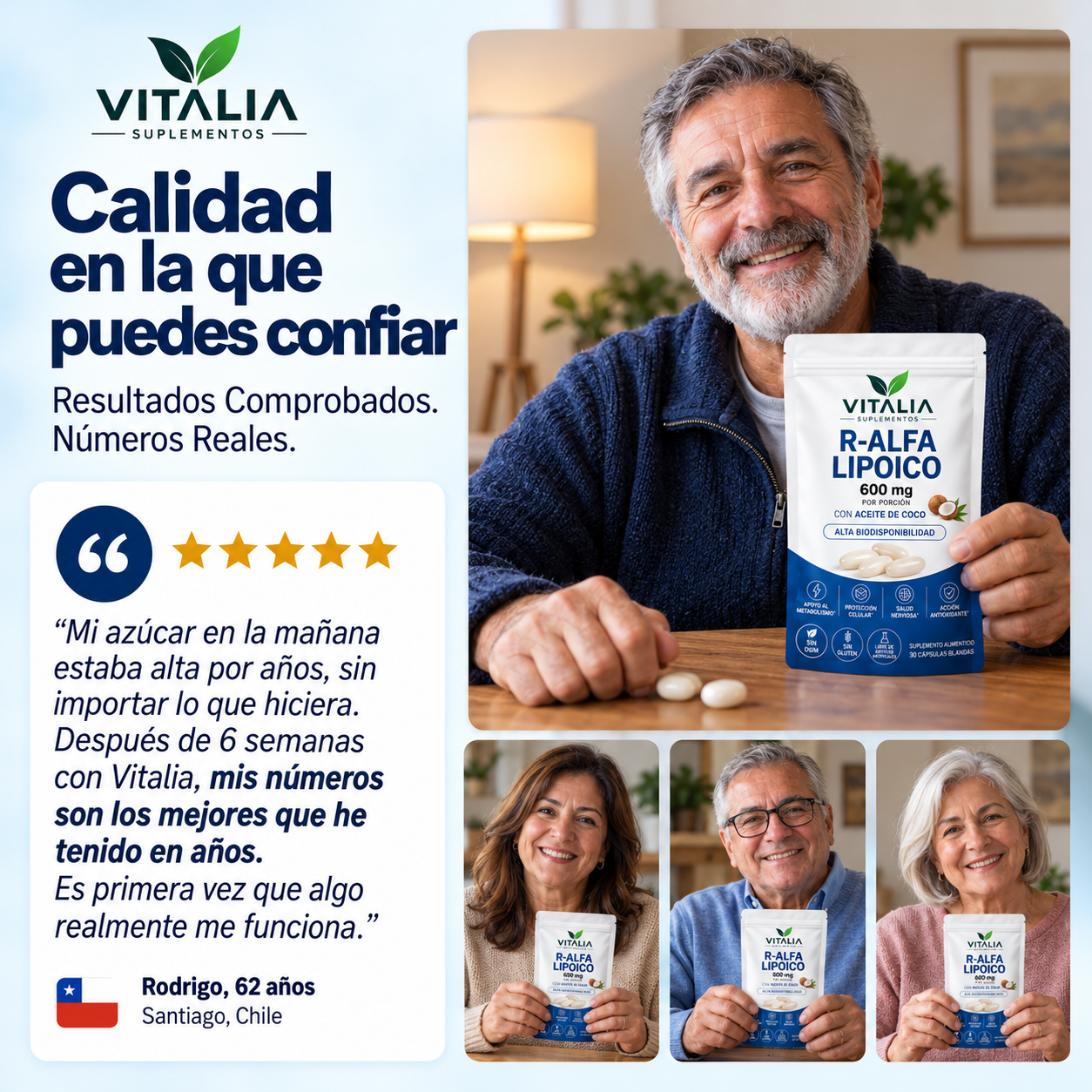 R-Alfa Lipoico — Bienestar metabólico