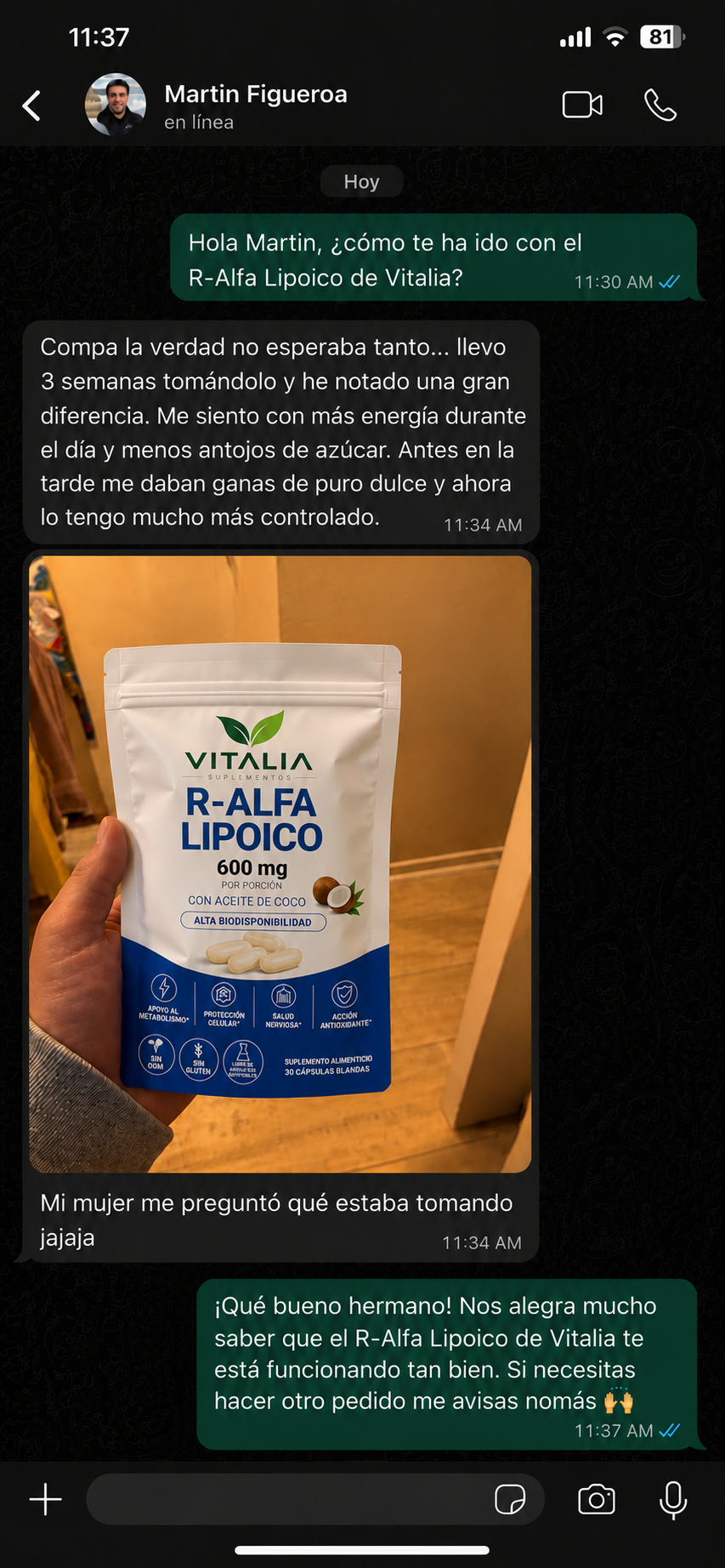 Testimonio de cliente