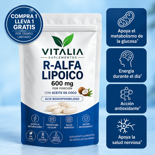 R-Alfa Lipoico — Bienestar metabólico